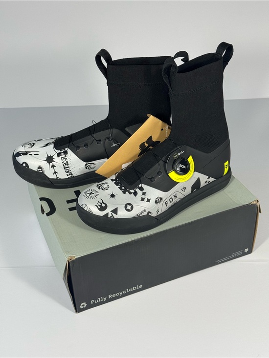 FOX Union All Weather BOA MTB Shoes Lunar Black US 10 EU 43 New